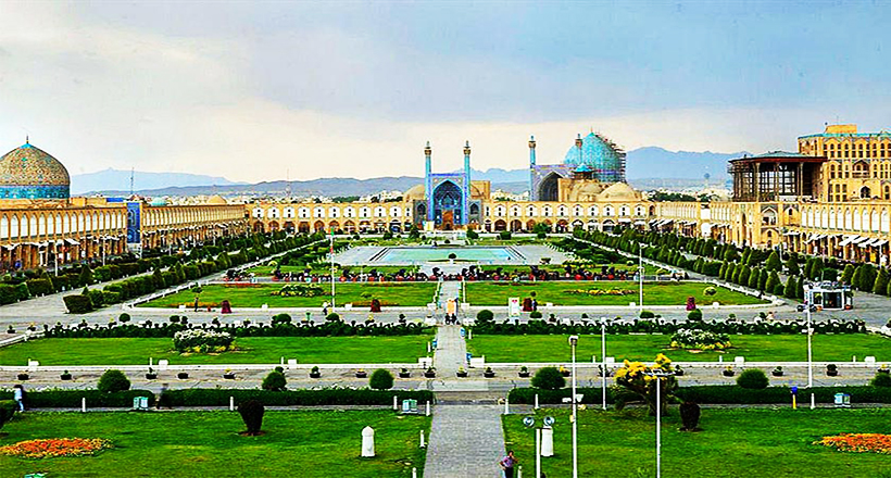 La plaza de Naqsh-e Yahan, el centro histórico de Isfahán